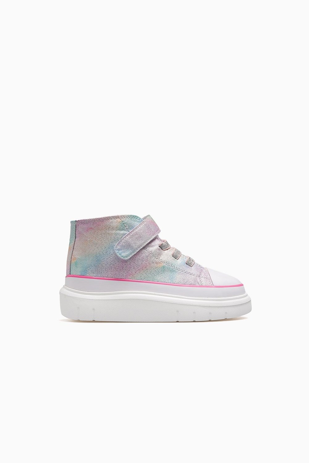 Axel Kız Çocuk Cırtlı Sneaker Ayakkabı BUCK4490 PK-HOLOGRAM