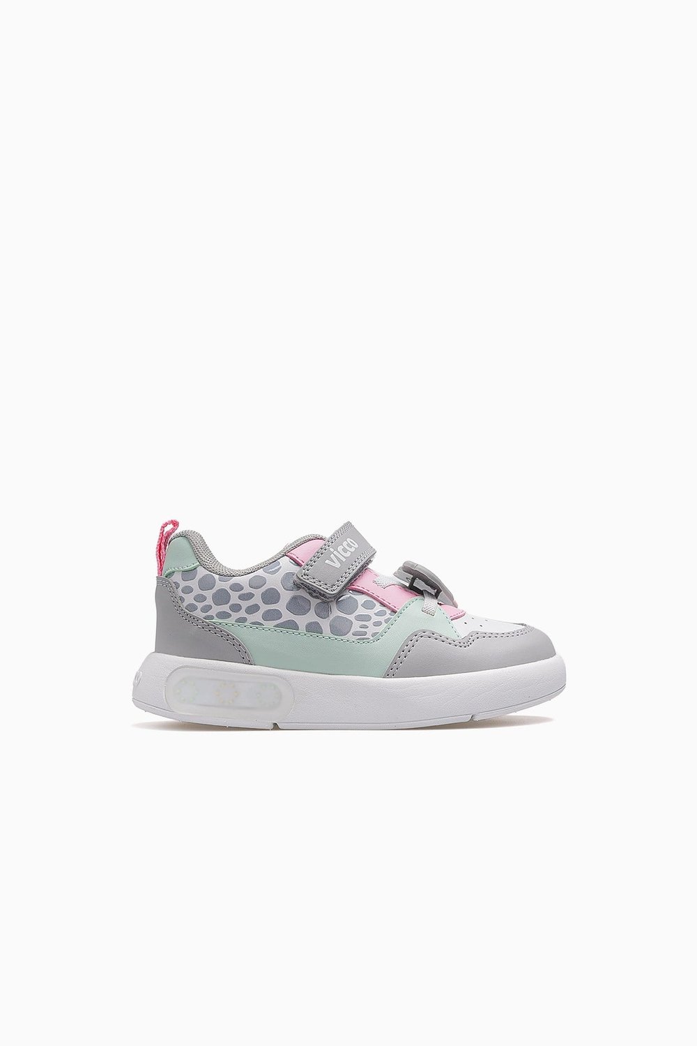Borka Kız Çocuk Işıklı Hafif Sneaker Ayakkabı 346.109 PK-GRİ