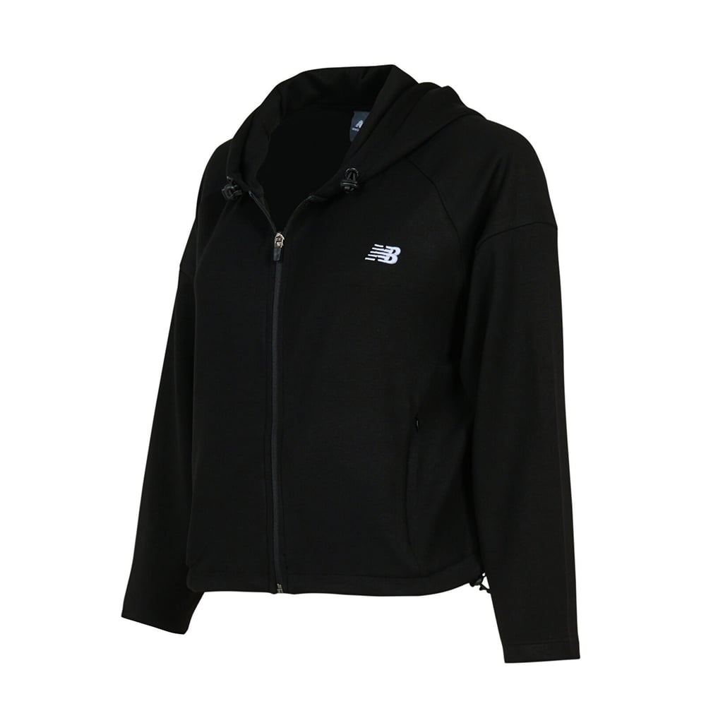 Kadın Fermuarlı Sweatshirt WNJ3622-SİYAH