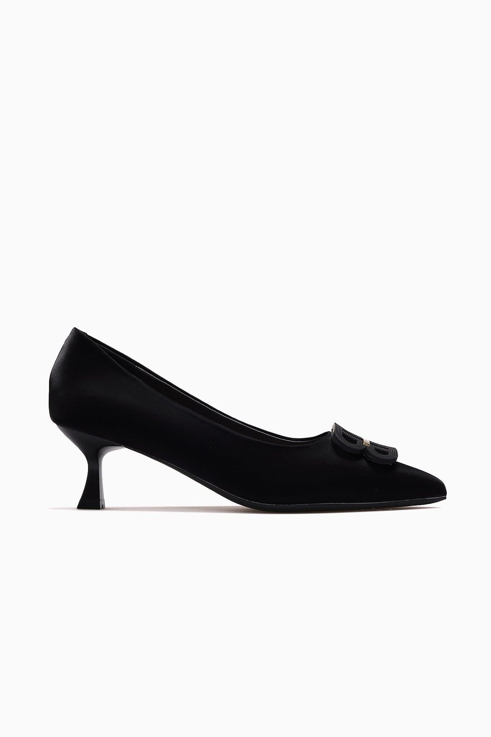 Kadın Stiletto Ayakkabı 26Y485-5-SİYAH