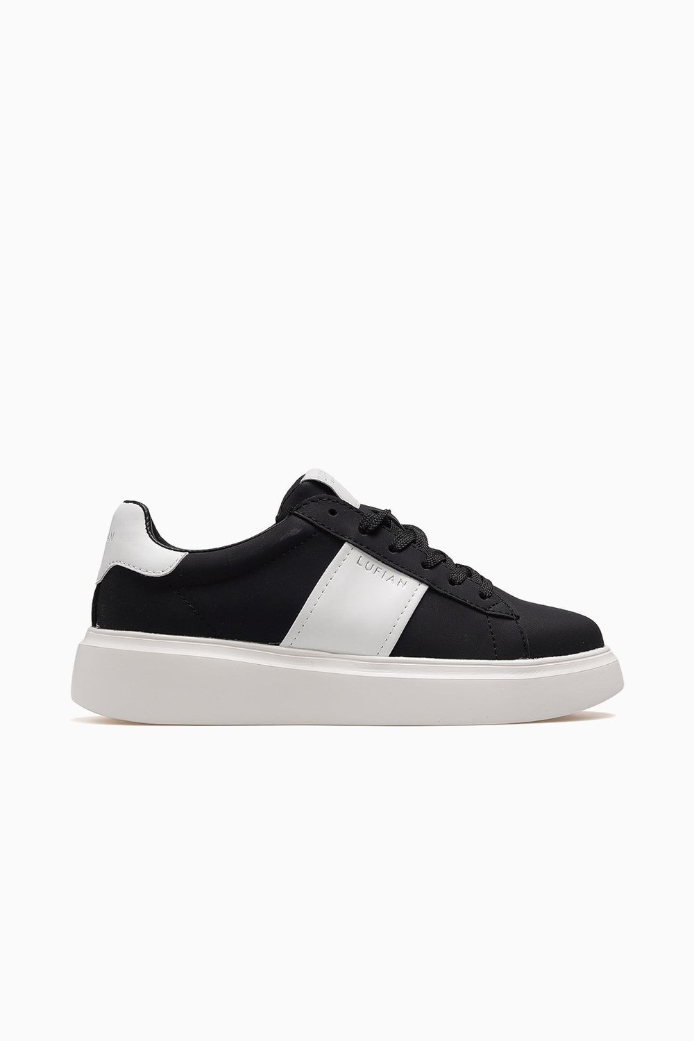 Luna Kadın Deri Sneaker Ayakkabı 121230055-SİYAH