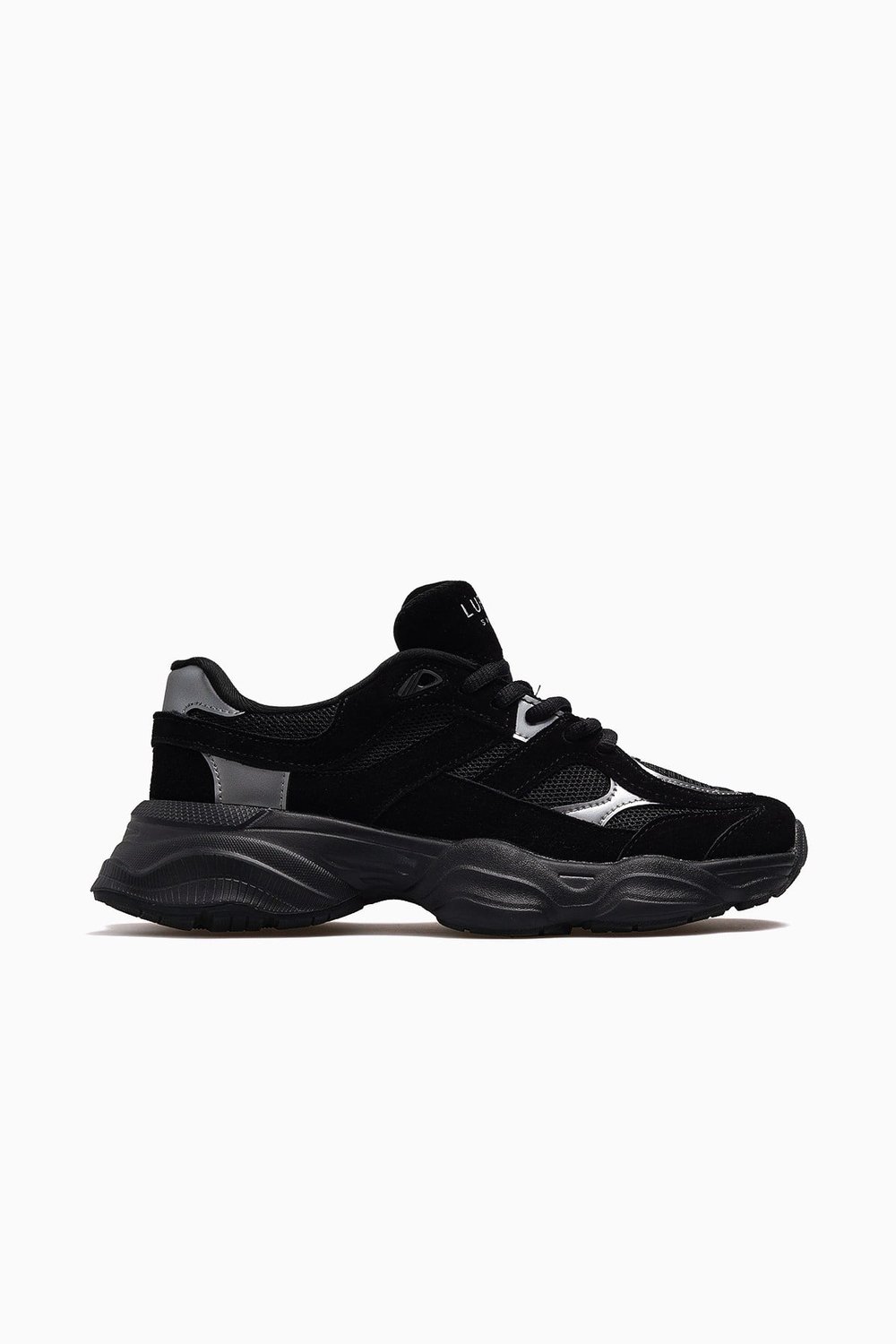 Mery Kadın Deri Sneaker Spor Ayakkabı 112230036 M-SİYAH