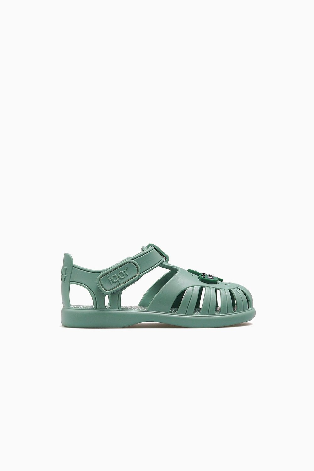 Tobby Croco Unisex Kaymaz Taban Çocuk Sandalet S10371-YEŞİL