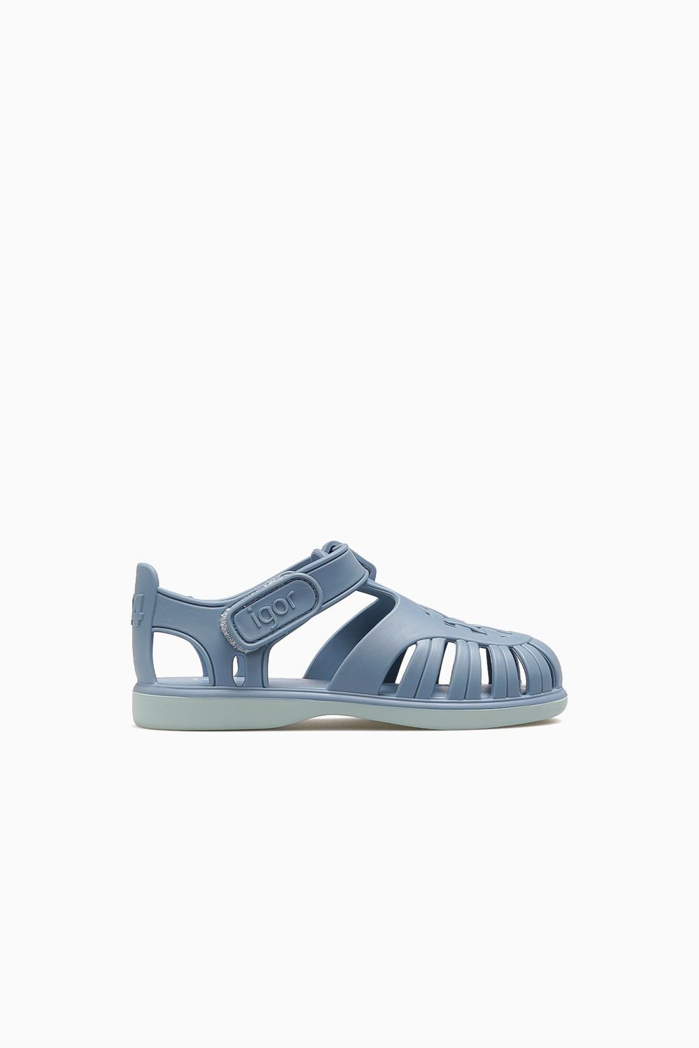 Tobby Solid Bicolor Unisex Çocuk Sandalet BB355-OKYANUS