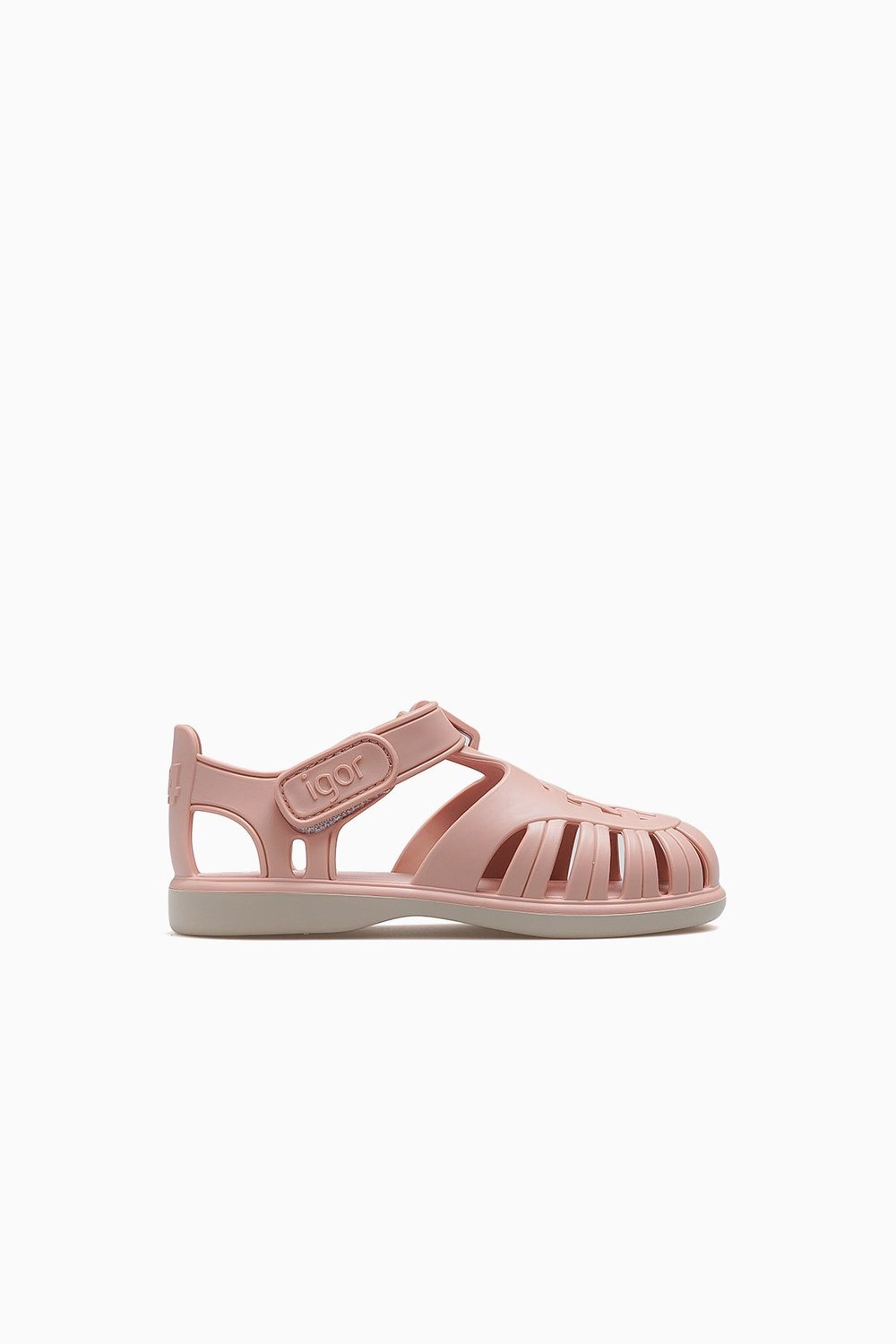Tobby Solid Bicolor Unisex Çocuk Sandalet BB355-PUDRA