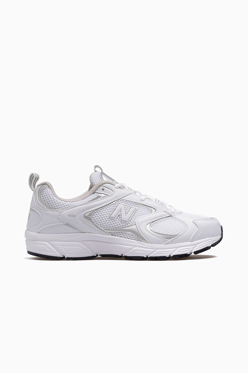 Unisex Sneaker Spor Ayakkabı ML408-BEYAZ/GÜMÜŞ