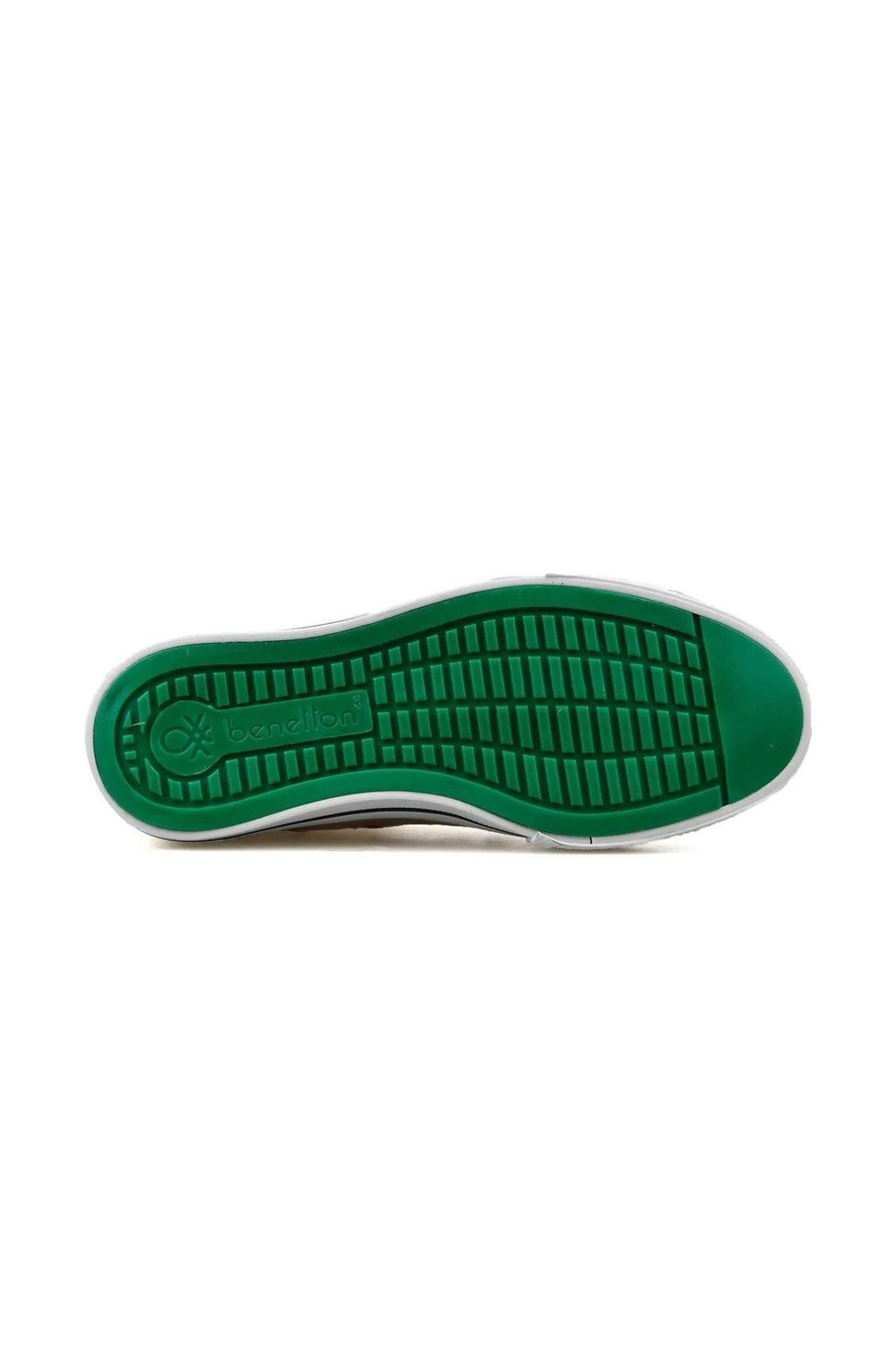 Benetton Unisex Bağcıklı Bej Keten Ayakkabı Bilekli BN30628-02