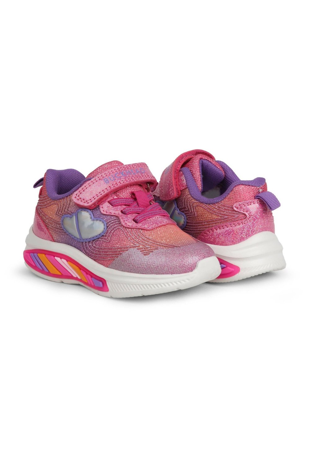 Buckhead Nina Kız Çocuk Işıklı Spor Ayakkabı - Pembe BUCK3042-009
