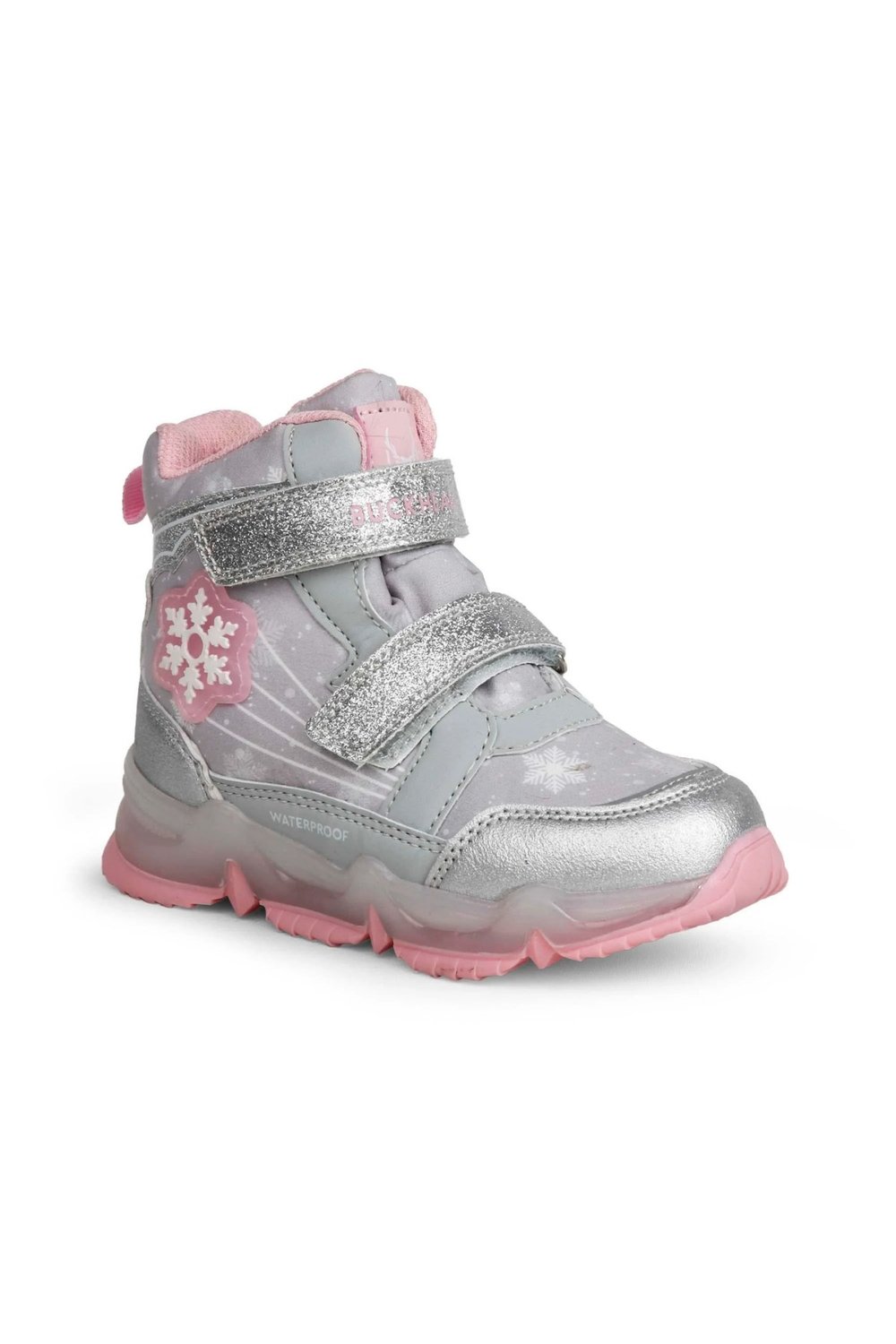 Buckhead Snowy Kız Çocuk Işıklı Waterproof Bot  - Gümüş BUCK3034-004