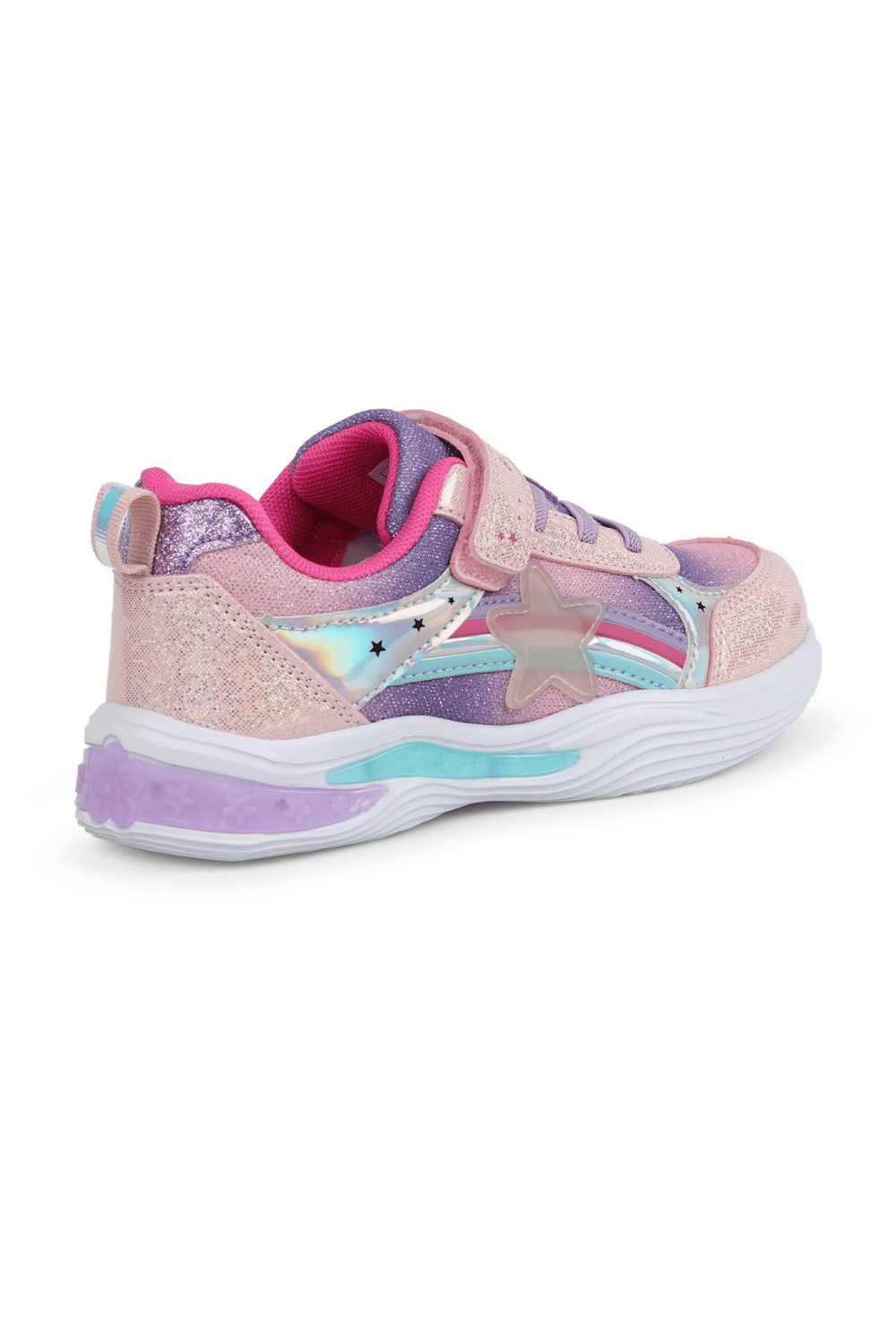 Buckhead Stary Kız Çocuk Pembe Işıklı Spor Ayakkabı BUCK3024-009