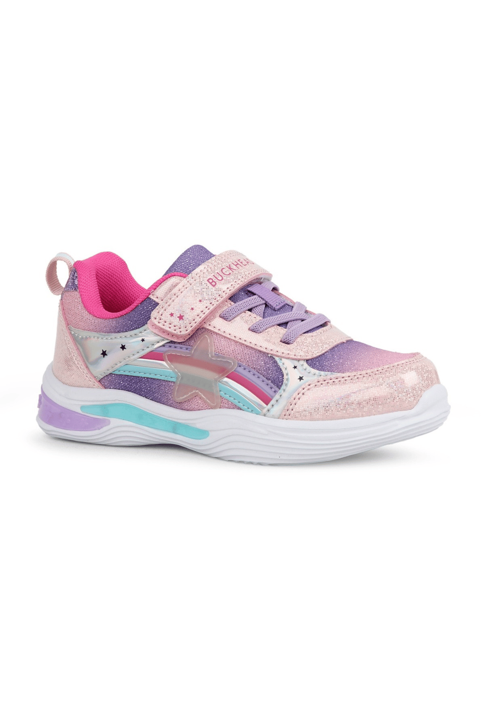 Buckhead Stary Kız Çocuk Pembe Işıklı Spor Ayakkabı BUCK3024-009