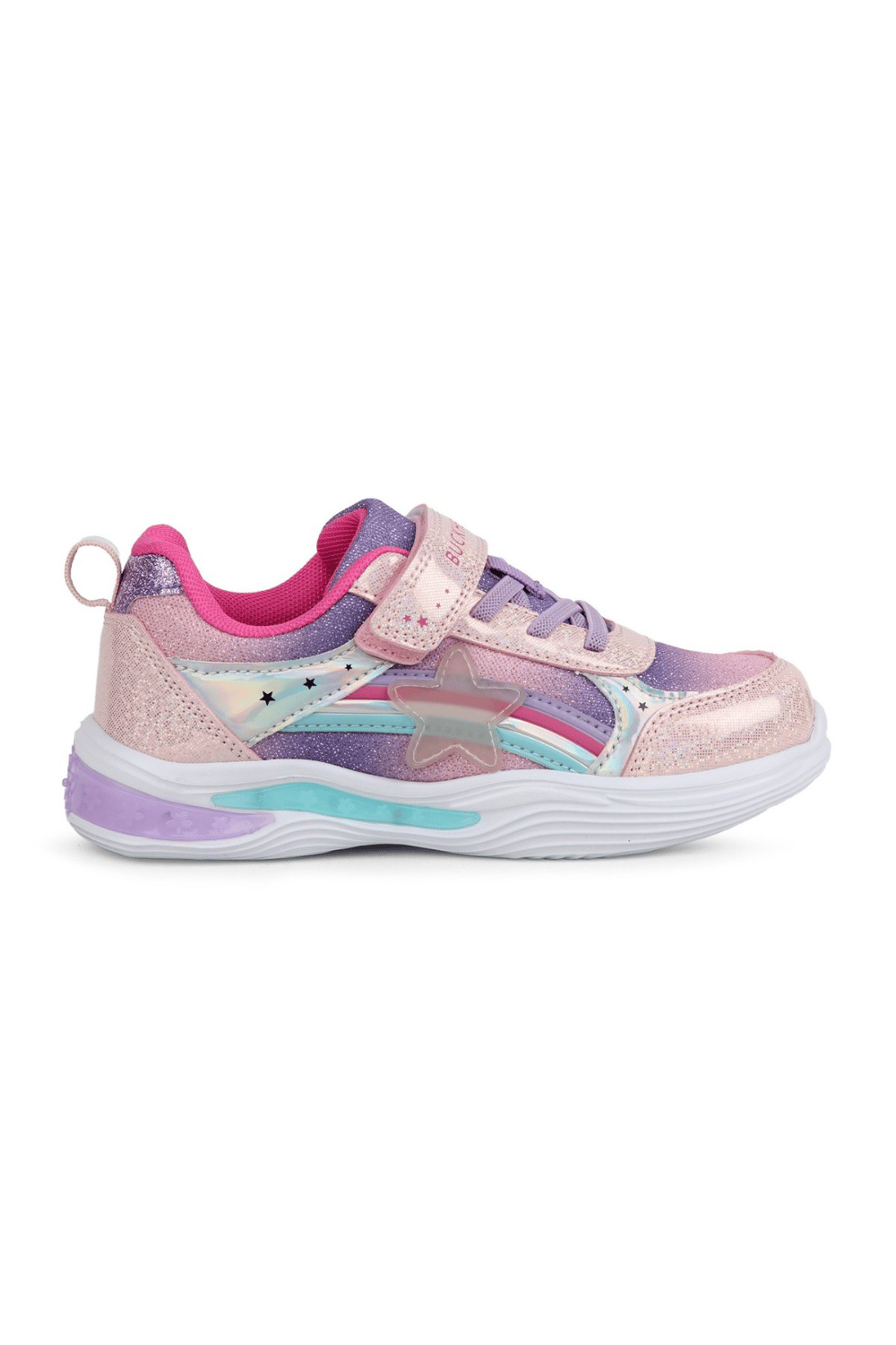 Buckhead Stary Kız Çocuk Pembe Işıklı Spor Ayakkabı BUCK3024-009