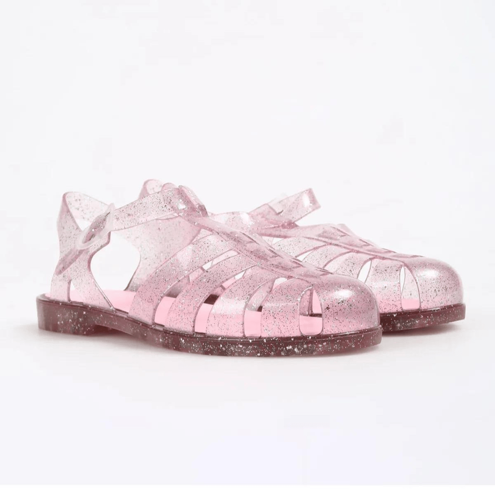 Igor Biarritz Glitter Kadın Pembe Simli Sandalet S10262-385