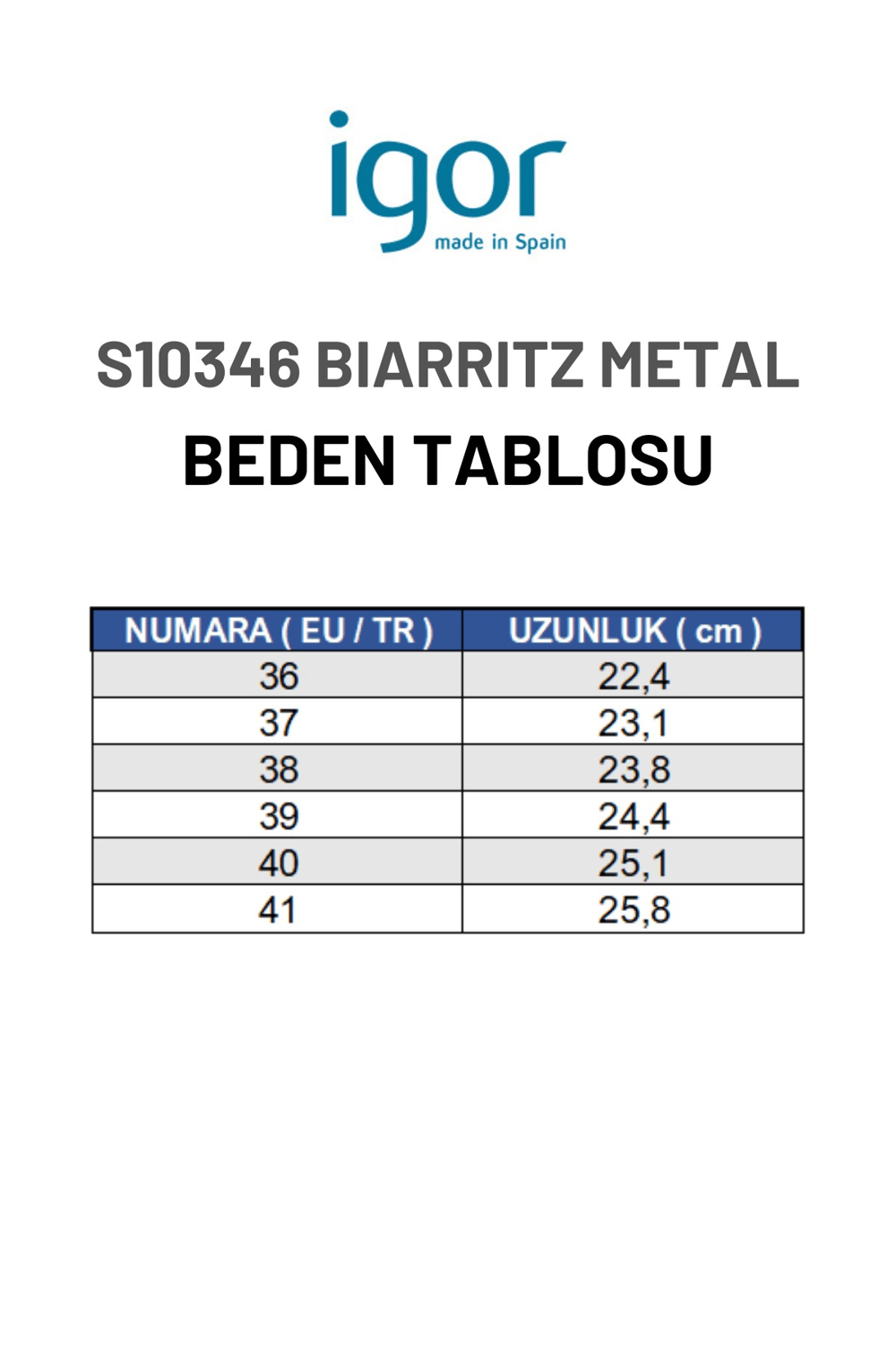 Igor Biarritz Shiny Metal Kadın Sandalet - Parlak Gümüş BB340-201