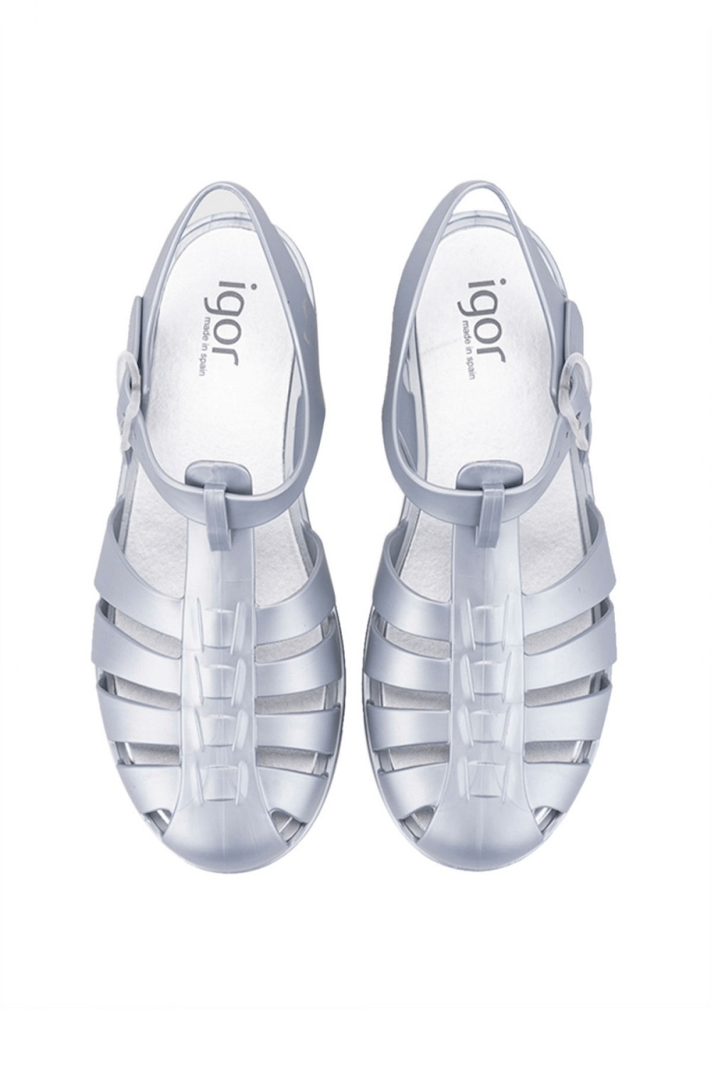 Igor Biarritz Shiny Metal Kadın Sandalet - Parlak Gümüş BB340-201