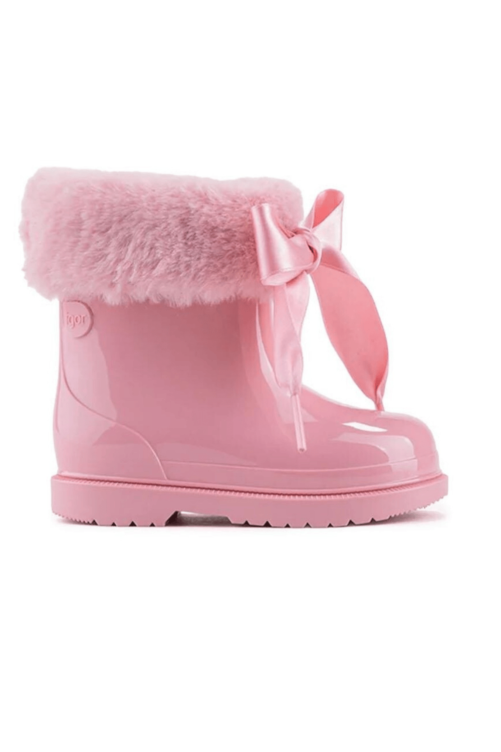 Igor Bimbi Soft Borreguito Kız Çocuk İçi Kürklü Yağmur Çizmesi - Pembe CC333-010