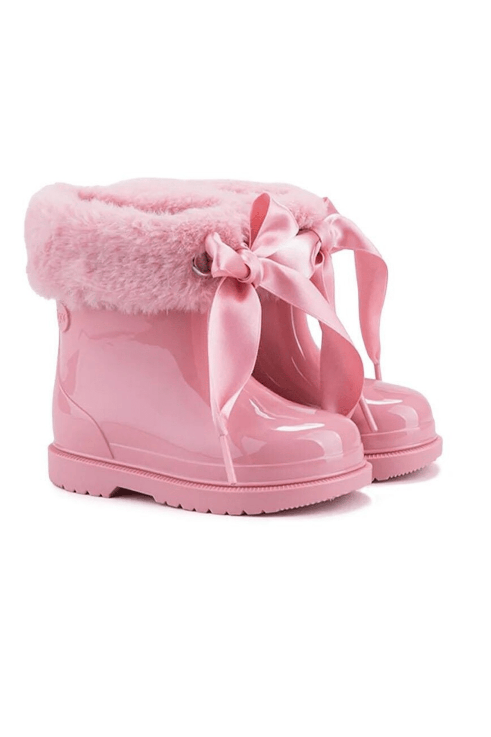 Igor Bimbi Soft Borreguito Kız Çocuk İçi Kürklü Yağmur Çizmesi - Pembe CC333-010