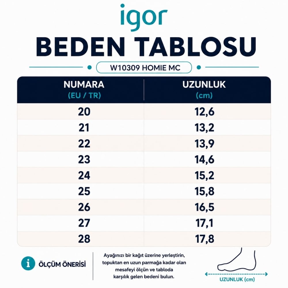 Igor Homie Mc Çocuk Panduf - Lacivert W10309-003