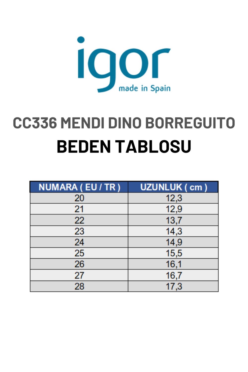 Igor Mendi Dino Borreguito Çocuk İçi Kürklü Yağmur Çizmesi - Haki CC336-042