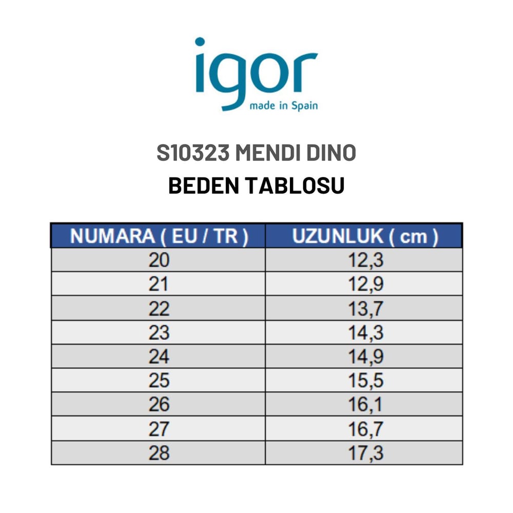 Igor Mendi Dino Çocuk Jeans Yağmur Çizmesi W10323-050
