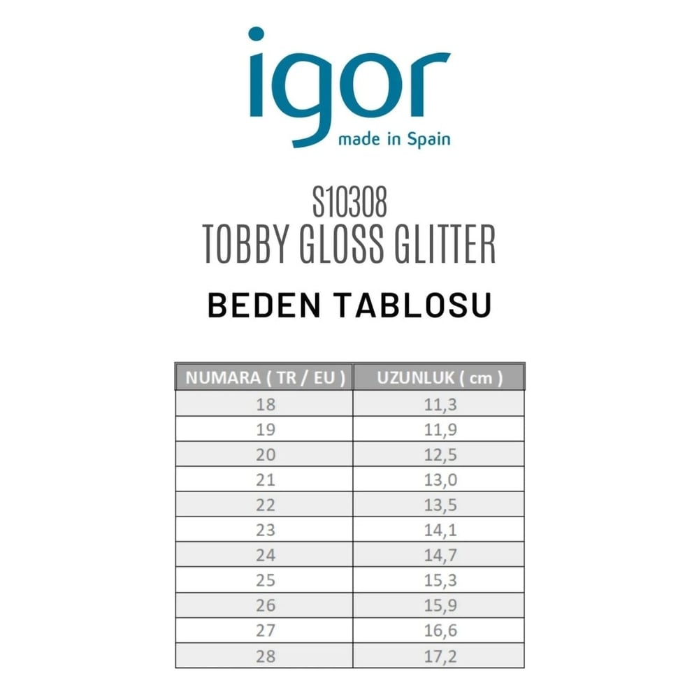 Igor Tobby Gloss Glitter Kız Çocuk Lila Simli Sandalet S10308-212