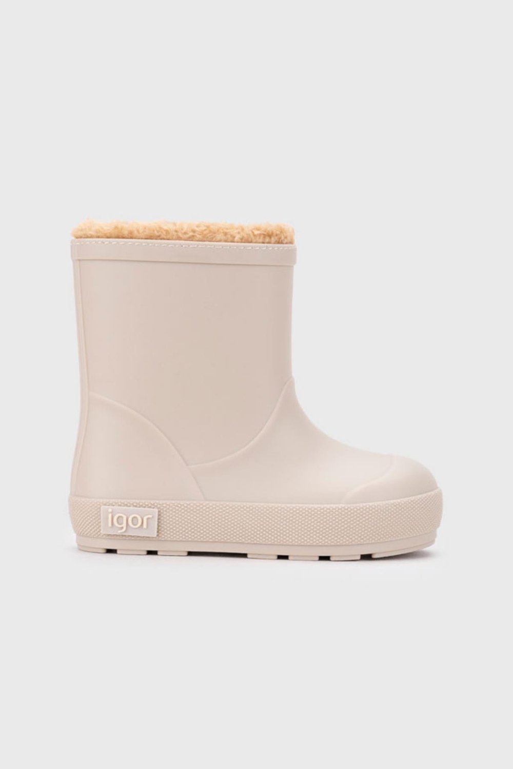 Igor Yogi Borreguito Çocuk Bej Kürklü Yağmur Çizmesi W10306-004