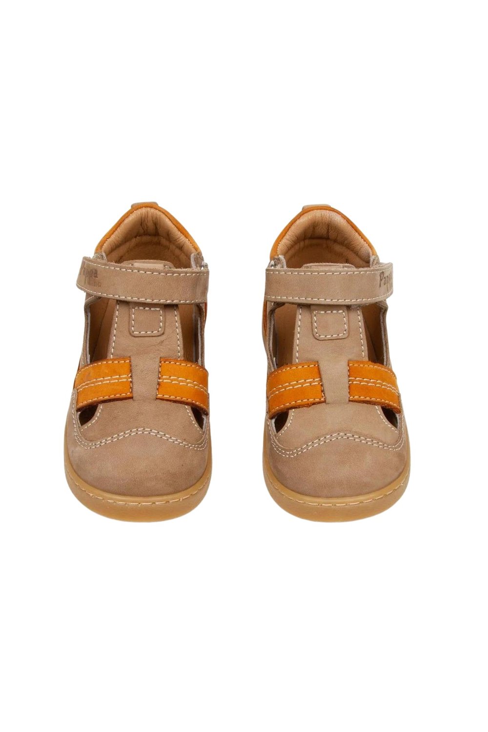 Pappa Çocuk Kum Nubuk Deri Sandalet B0803-04