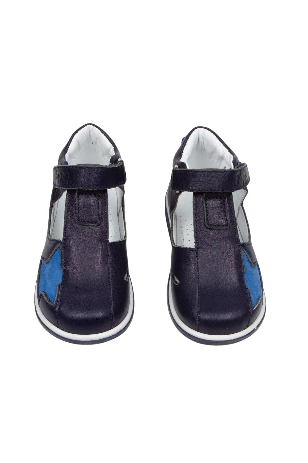 Pappa Çocuk Lacivert Deri Sandalet B0831-03
