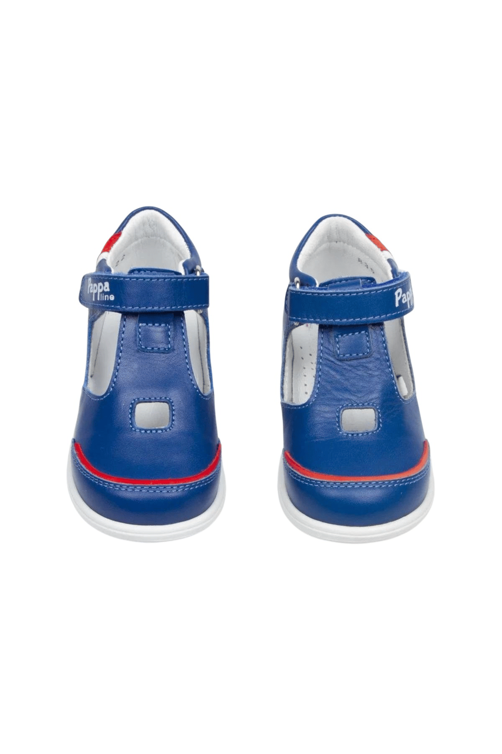 Pappa Çocuk Mavi Deri Sandalet B0835-03