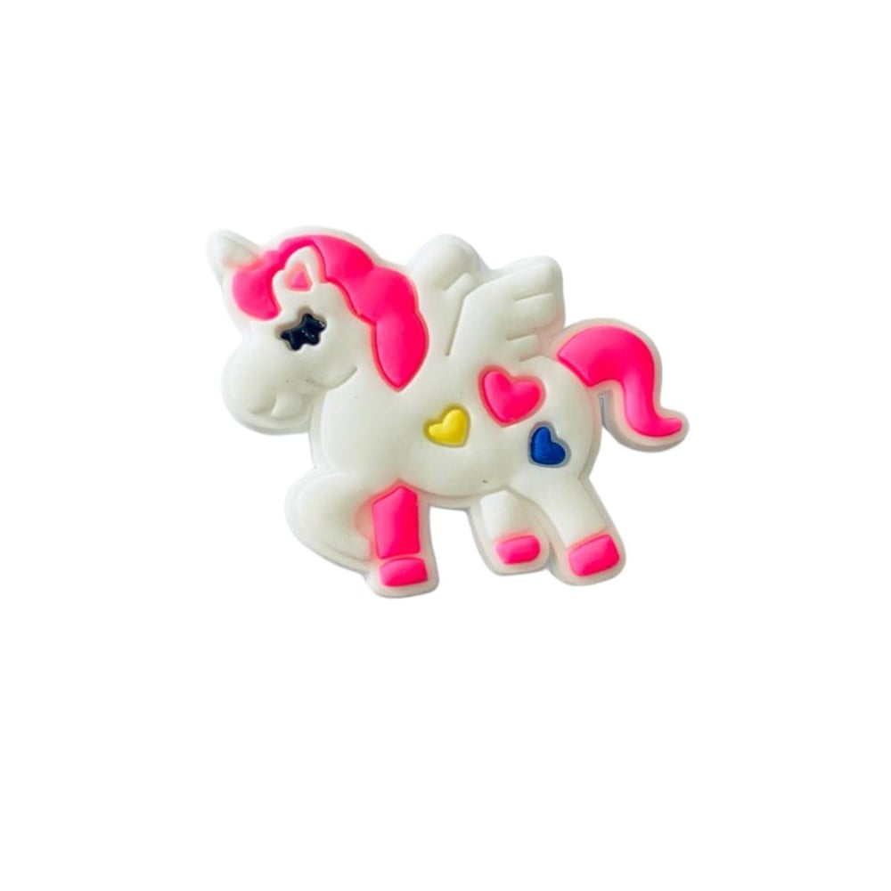 Paqpa Unicorn At Desenli Crocs Terlik Süsü Jibbitz CJ-1005