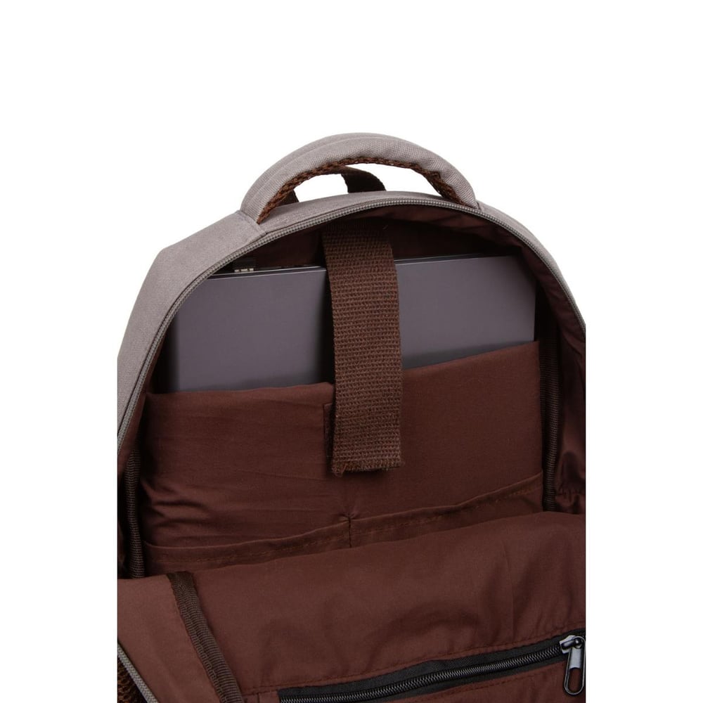 qp Maderia Unisex Gri Laptop Bölmeli Sırt Çantası QP1003-02