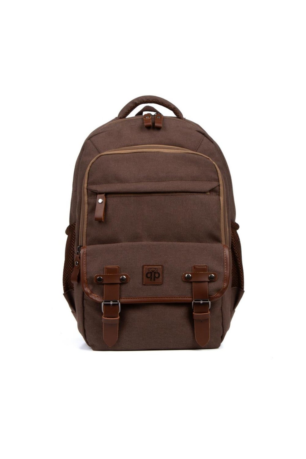 qp Maderia Unisex Mokka Laptop Bölmeli Sırt Çantası QP1003-01