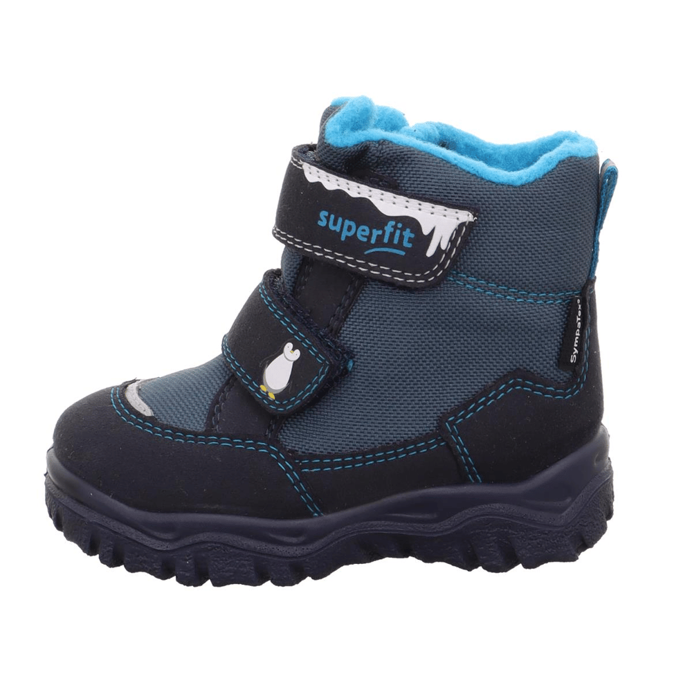 Superfit Husky Çocuk Lacivert Turkuaz Gore-Tex Bot 006047-8000