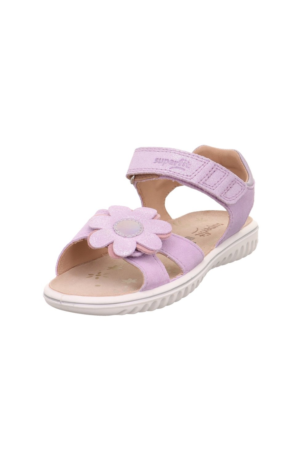 Superfit Sparkle Kız Çocuk Sandalet Çiçekli - Lila 009015-8500