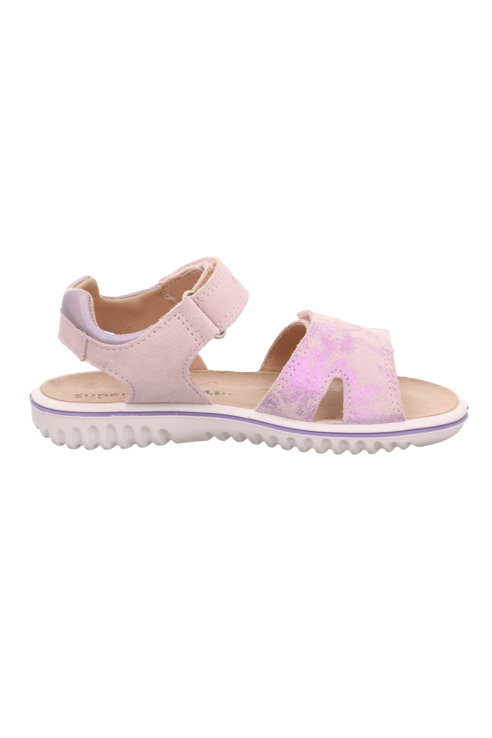 Superfit Sparkle Kız Çocuk Sandalet - Pudra Lila 609004-5550