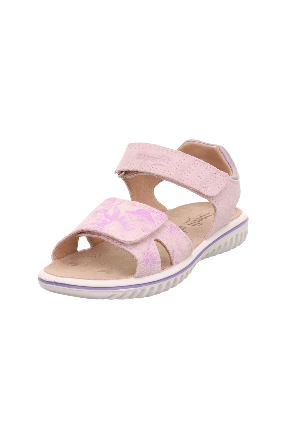 Superfit Sparkle Kız Çocuk Sandalet - Pudra Lila 609004-5550