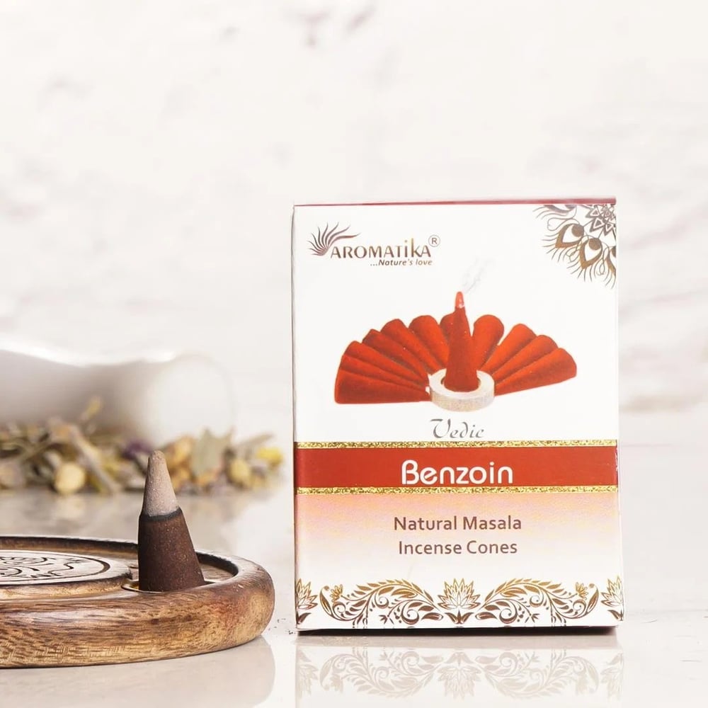 Aromatica Benzoin Konik Tütsü 10'lu