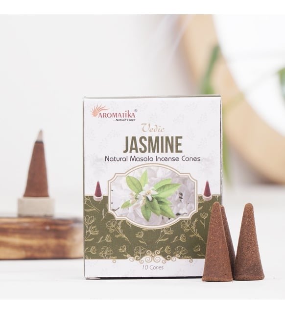 Aromatica Jasmin Konik Tütsü 10'lu