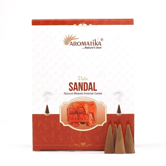 Sandal Ağacı Konik Tütsü 10'lu