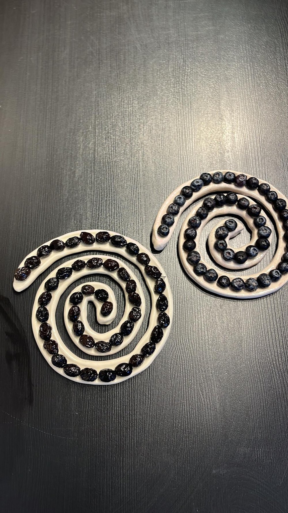 Stoneware Aura-1 Benekli Sunum Tabağı