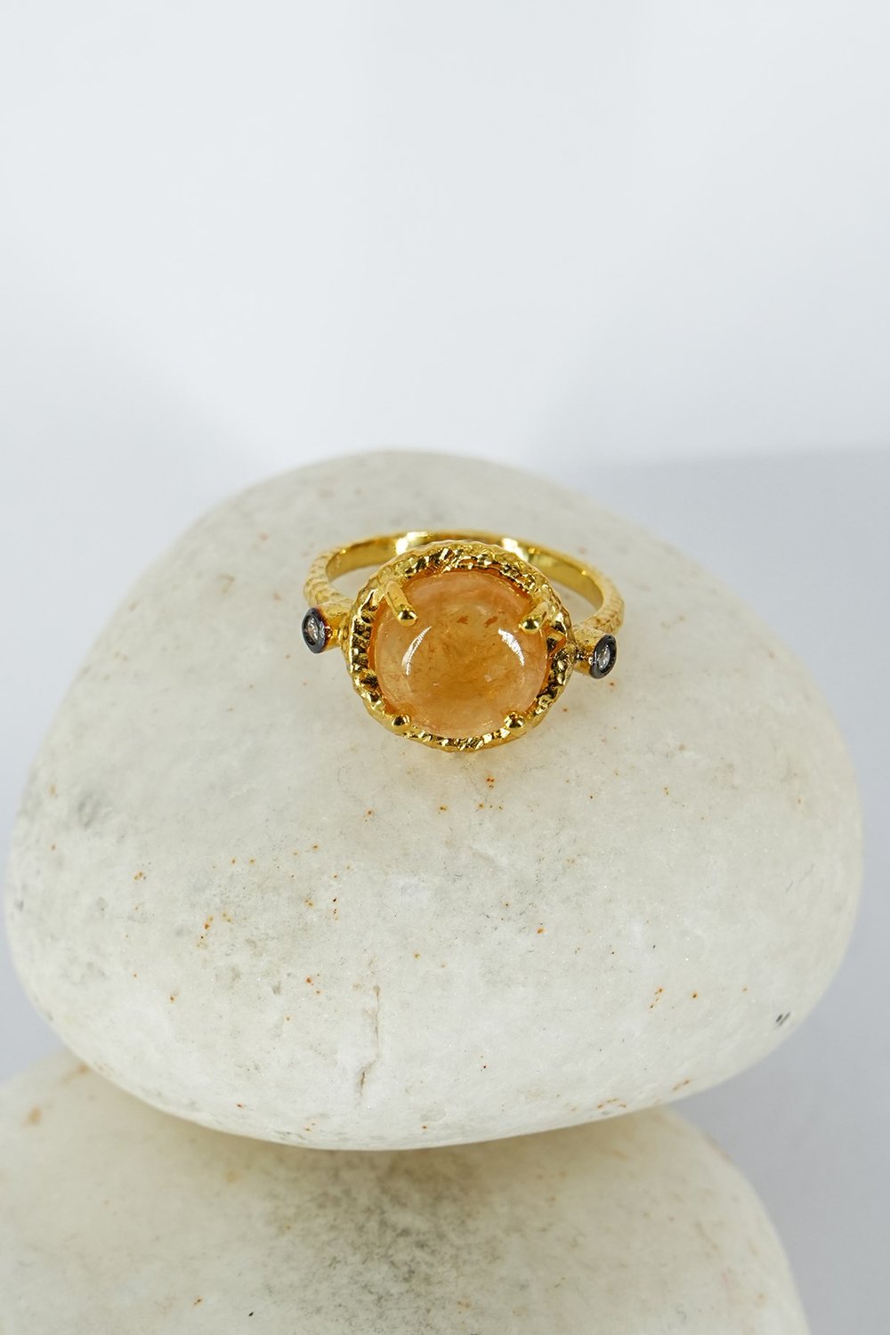 Rutil Quartz Gümüş Yüzük