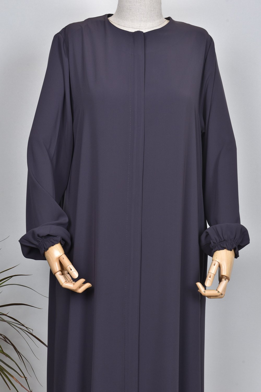 Düz Model Ferace Gri