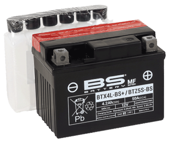 BS SULU AKÜ  BTX4L-BS+ / BTZ5S-BS