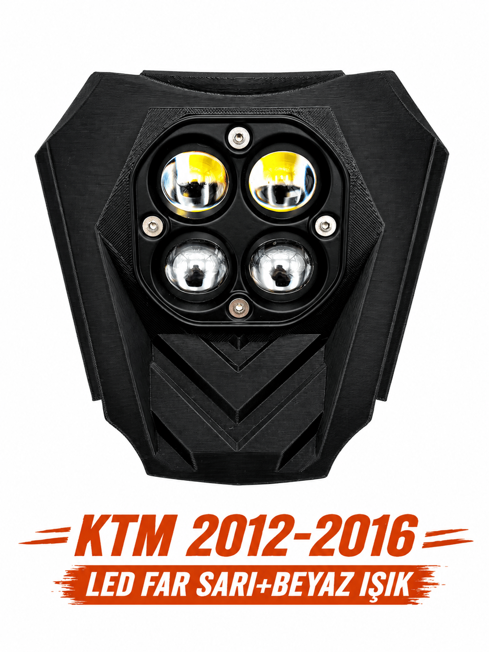 KTM 2012-2016 LED FAR SARI BEYAZ IŞIK