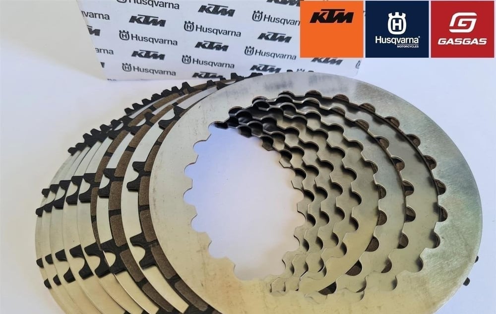 KTM EXC DEBRİYAJ BALATA SETİ + SAC + YAY  13-26