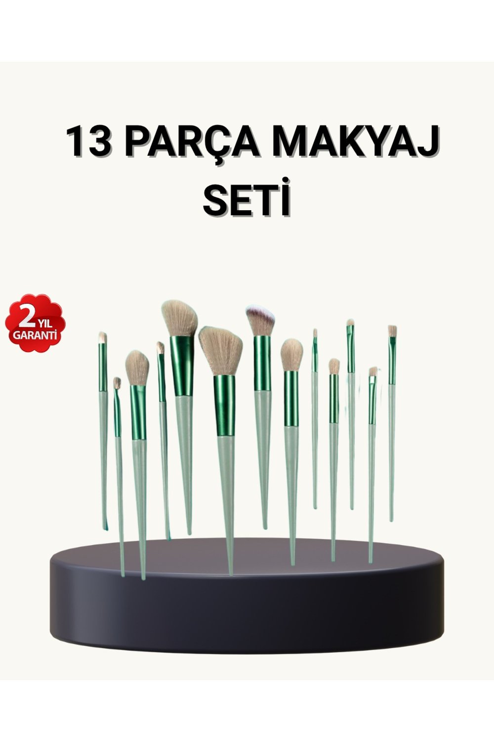 13’lü Yumuşak Kıllı Makyaj Fırça Seti – Profesyonel Kalite, Hassas Ciltlere Uygun
