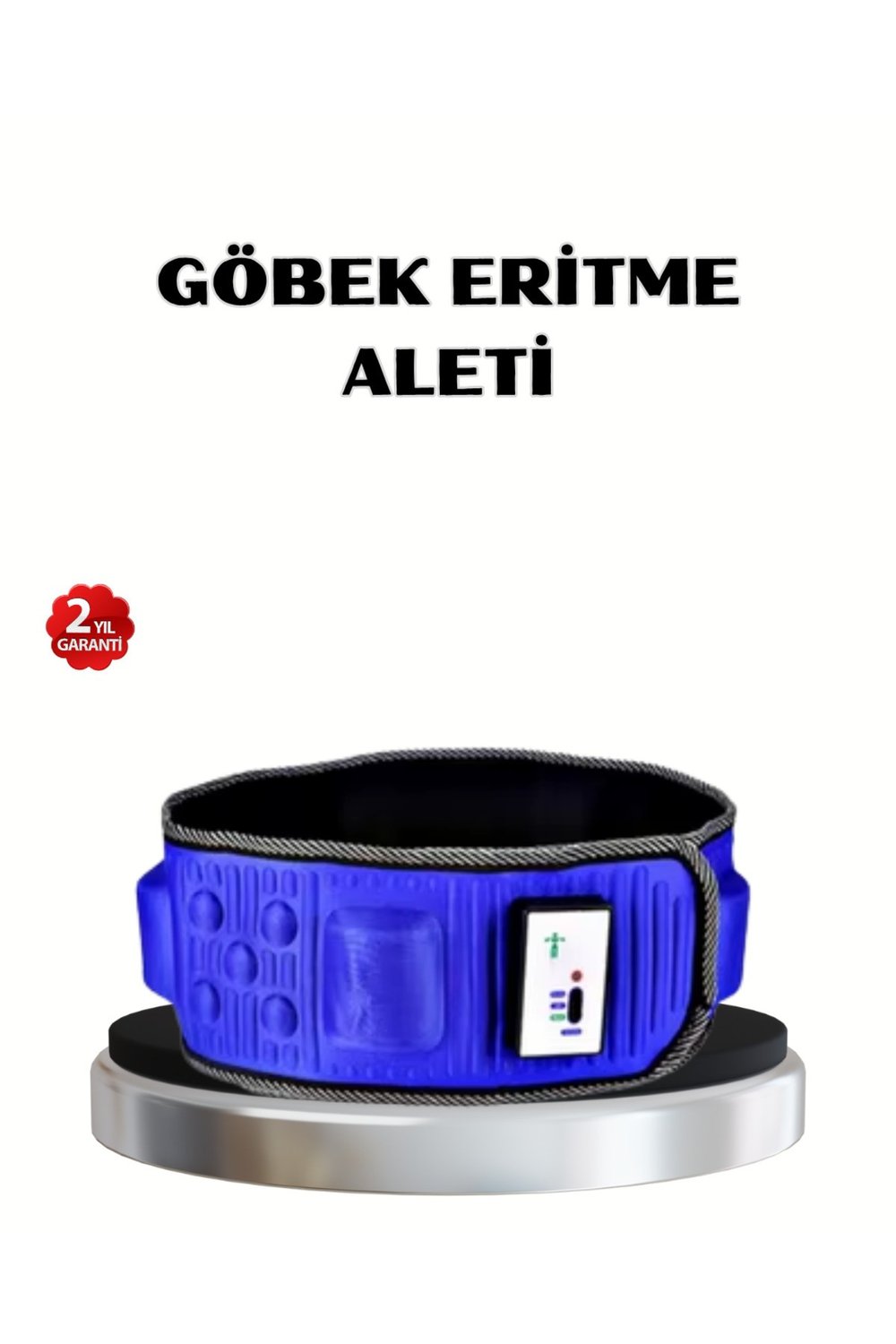 132 cm Motorlu Masaj Kemeri – 5 Kademe Hız, 2 Fonksiyon, Titreşimli Tasarım