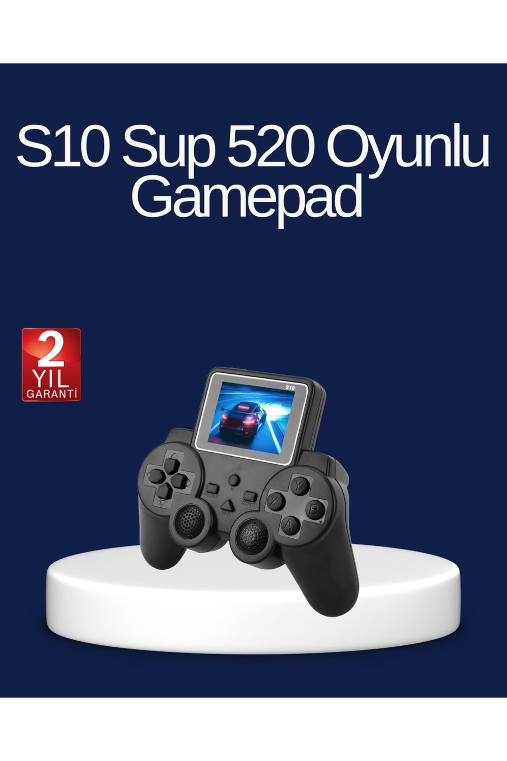 2025 S10 Gamepad 520 Klasik Retro Oyunlu TV Bağlantılı A Kalite Orijinal