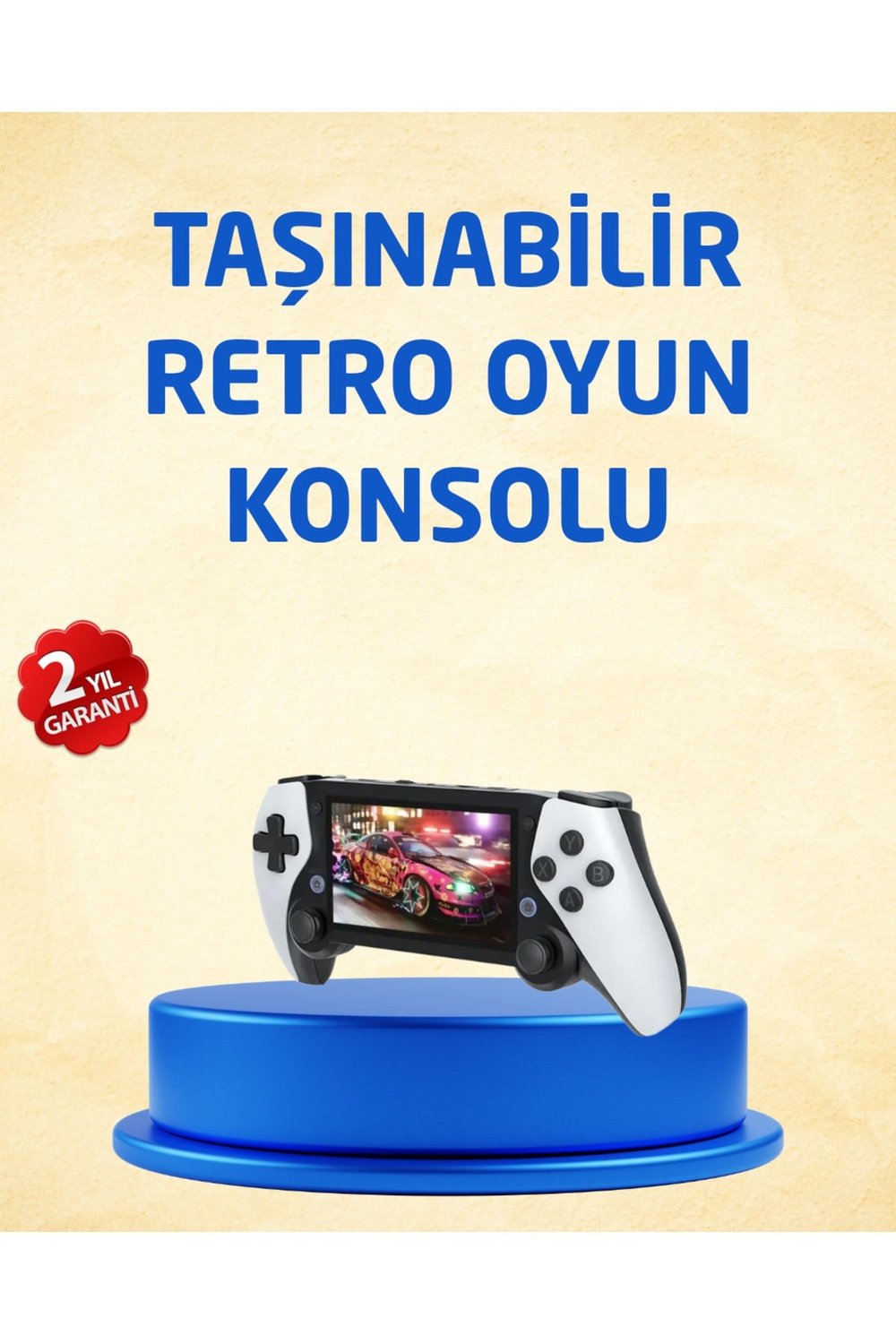 3D Ekranlı Mini Oyun Konsolu + Multimedya