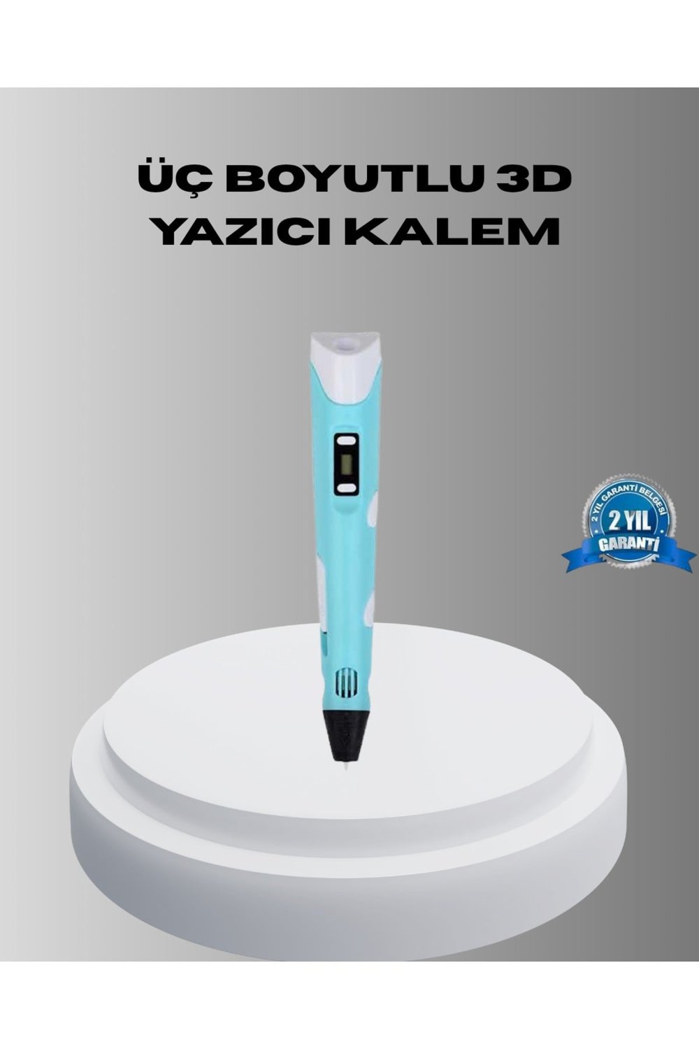 3D Yazıcı Kalem Taşınabilir FDM Teknolojili ve Çok Amaçlı Kullanımlı